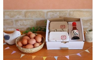 オリジナル醤油付き!夢の卵の絶品たまごかけ 111944 - 岡山県浅口市