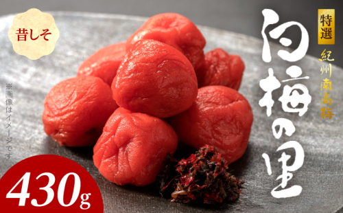 SF2010_特選紀州南高梅「白梅の里」昔しそ　430ｇ 1121938 - 和歌山県湯浅町