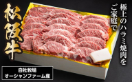 SS01　松阪牛焼肉（ハラミ）　500ｇ／（冷凍）木箱包装　瀬古食品　JGAP認定　松阪肉　名産　お取り寄せグルメ　三重県　大台町