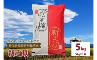 令和5年産お米マイスターが育てた新潟県認証特別栽培米「新之助」上越頸城産 5kg(5kg×1)精米