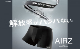 【ふるさと納税】グンゼ BODYWILD AIRZ ボクサーパンツ Lサイズ 10枚セット（ブラック10枚）GUNZE [?5716-0519]