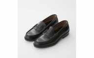 ハルタ コインローファー men's ブラック 24.0cm｜HARUTA 本革 定番 通学 学生 靴 ビジネス [0386]
