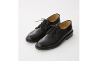 ハルタ プレーンレースアップシューズ #711 men's ブラック 26.5cm|HARUTA 本革 定番 通学 学生 靴 ビジネス [0410]