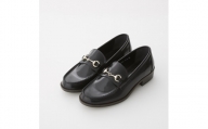 ハルタ ビットローファー lady's ブラック 23.5cm｜HARUTA 本革 定番 通学 学生 靴 ビジネス [0464]