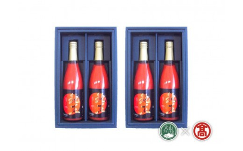 ＜日南トマト加工＞熟王トマトジュース 720ml×4本セット（大山ブランド会）無添加 米子高島屋 38-BF2 0422 112891 - 鳥取県江府町