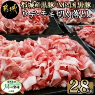 都城産黒豚「Mの国黒豚」切り落とし2.8kg