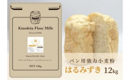 【ふるさと納税】パン用 強力小麦粉「はるみずき」12kg