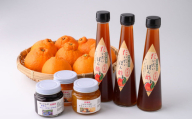 花蜜柑の「旬のみかん3kgと手作り橙ポン酢＆ジャムセット」【R01】