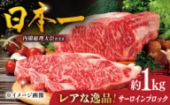 【幻の和牛】特選平戸和牛サーロインブロック1kg【萩原食肉産業】 [KAD173]