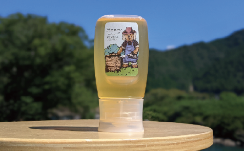 国産蜂蜜 生はちみつ 非加熱 天然蜂蜜 岐阜県 美濃市産 合計300g 深田養蜂のハチミツ (蜂蜜300g入りピタッとボトル1本) 1146180 - 岐阜県美濃市