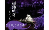 [№5258-0913]姫路城守ポイント（260,000石）