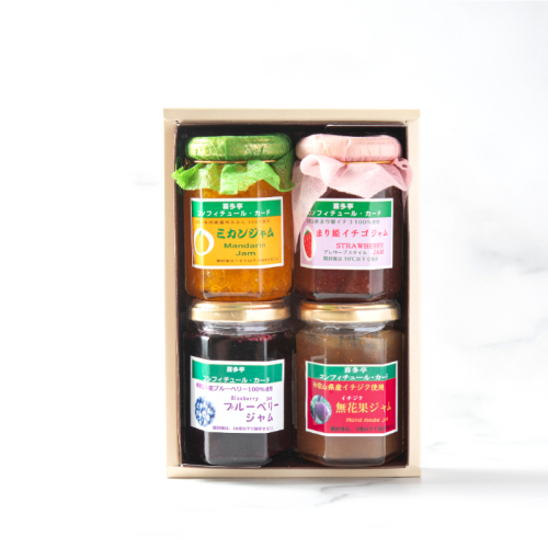 698.和歌山県産のフルーツを使ったジャム4種(A698-1) 1148033 - 和歌山県有田市