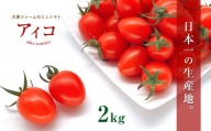 『大家ファーム』のミニトマト アイコ 2kg ｜ 野菜 やさい とまと トマト ミニトマト アイコ 熊本県 玉名市