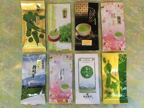 0010-25-05　富士宮の緑茶つめあわせセット（おまかせ4種） 1150562 - 静岡県富士宮市