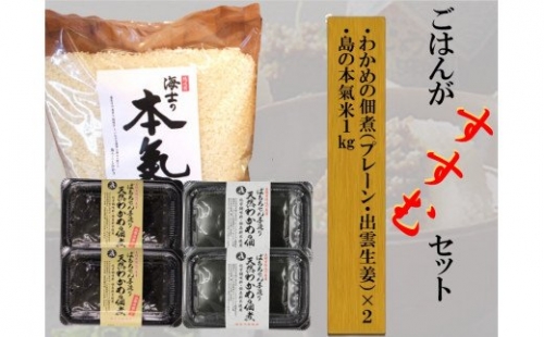 【ご飯のオトモ × 海士の本氣米（新米）】田舎仕込みの手作り佃煮！ほっこりした味を堪能ください！