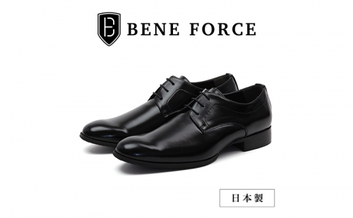 BENE FORCE 日本製ビジネスシューズ プレーントゥ BF8911-BLK 1154077 - 奈良県大和郡山市