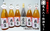 【数量限定】No.4026-1　白玉醸造　魔王入り梅酒セット