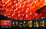 北海道産【鮭卵】 いくら醤油漬 1kg(250g×4） ABW105