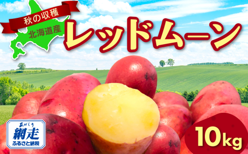 【先行予約】秋の収穫美味レッドムーンじゃがいも 10kg（2026年9月15日以降発送） ABAO071 1157617 - 北海道網走市