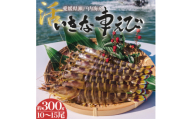 愛媛県瀬戸内海産　いきな車えび 約300g(10～15尾)【1445481】