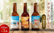 クラフトビール3種飲み比べセット＜瓶330ml×3本＞千葉県勝浦市にある醸造所より直送【1451824】