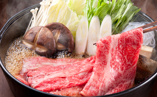 蔵王爽清牛肩ロースすき焼き用380g 11588 - 宮城県蔵王町