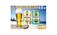 キリンビール取手工場産スプリングバレー2種(シルクエール&ジャパンエール) 350ml缶×48本【1466136】