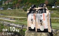 うぶやまのコシヒカリ５kg袋×２