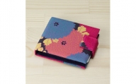 【浜ちりめん】 afumicoシルク製カードケース【ピンポンマムチャコールMC】