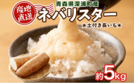 [ふるさと納税]青森県深浦町産 ネバリスター 約5kg 土つき 長芋 根菜 野菜 とろろ 粘り ねばねば 加熱調理 ホクホク 味が濃い 甘み 産地直送 青森県 深浦町 お届け:2025年12月中旬〜2026年2月下旬