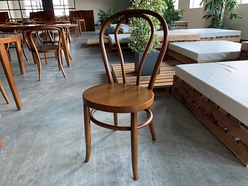 スーパー楕円曲木椅子/ブラウン[F14001] 1161963 - 秋田県湯沢市