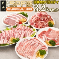 「宮崎SPF豚 」日替わりバラエティ3.2kgセット_16-K901