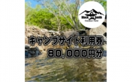 BlackSmithOutdoorfield(佐野川キャンプ場)キャンプサイト利用券80,000円分【1465510】