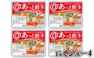 あっと餃子NJ4セット(にくジュー4) / 惣菜 ぎょうざ 本格手づくり 群馬県