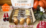 奄美の小さなケーキ屋さん★[アンスリール]焼菓子セット(15個入)