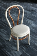 スーパー楕円曲木椅子/ツートン[F14002]