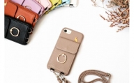 iPhoneケース スマホショルダー スマホケース スマホリング カードポケット 猫 iPhone15対応