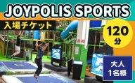 JOYPOLIS SPORTS 入場チケット 【大人・1名様（120分）】