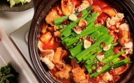 お家で本格韓国料理！韓国風もつ鍋とキンパの贅沢セット