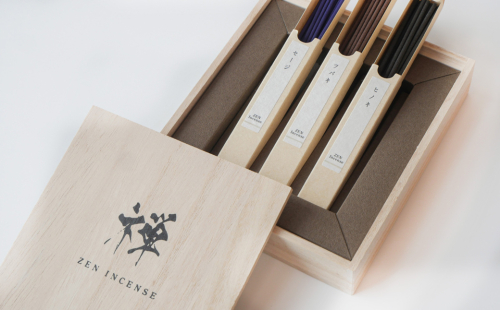 心地（Kokochi）【セージ・ツバキ・ヒノキ】　[線香 お供え お香 人気 インセンス アロマ 墓参り 仏具] 1174658 - 兵庫県淡路市