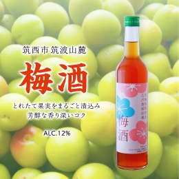 筑波山の麓に広がる筑西市ザ・ヒロサワ・シティ内の梅園で収穫した梅の実だけを使い、糖類とともに焼酎に漬け込んだ浸漬酒です。 この浸漬酒に梅から作った梅糖抽果汁を加え、梅酒の「酸味と爽味」に深いコクと旨味