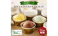 ＜2ヵ月毎定期便＞カウベルアイスクリーム9種16個セット 新鮮濃厚ミルク 北海道産素材全3回【4008596】