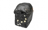 お餅のような食べ応え!竹炭を使用した”真っ黒な”竹炭食チーズ食パン(半斤)【1474491】