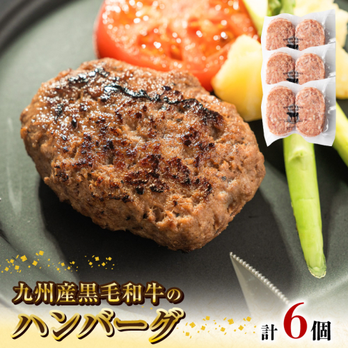 九州産黒毛和牛のハンバーグ(100g×2個入り)×3パック N0105-YA0303 1192434 - 宮崎県延岡市