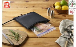 配送不可：離島 火も水もいらない！新しいカタチの低温調理器 Pocket Chef。 密封袋とPocket Chefの2つで簡単低温調理。 ◆低温でじっくりと温めうまみを閉じ込める 低温でじっくり加熱