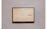 [クリ] arca カードケース 全6種 【85-02K】／カード入れ スキミング・磁気防止機能付 天然木 シンプル  ギフト 祝い　