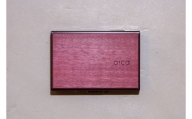 [パープルハート] arca カードケース 全6種 【85-02PH】／カード入れ スキミング・磁気防止機能付 天然木 シンプル  ギフト 祝い　