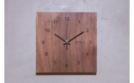 [ウォールナット] arca_muku 時計 全3種 【85-03WN】／掛時計 置時計 電波時計 天然木 シンプル  ギフト 祝い　