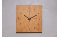 [チェリー] arca_muku 時計 全3種 【85-03CH】／掛時計 置時計 電波時計 天然木 シンプル  ギフト 祝い　