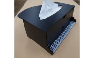 E150　グランドピアノ風 ティシュケースボックス